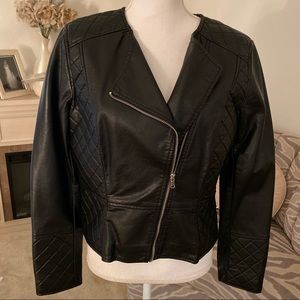 H&M faux leather jacket